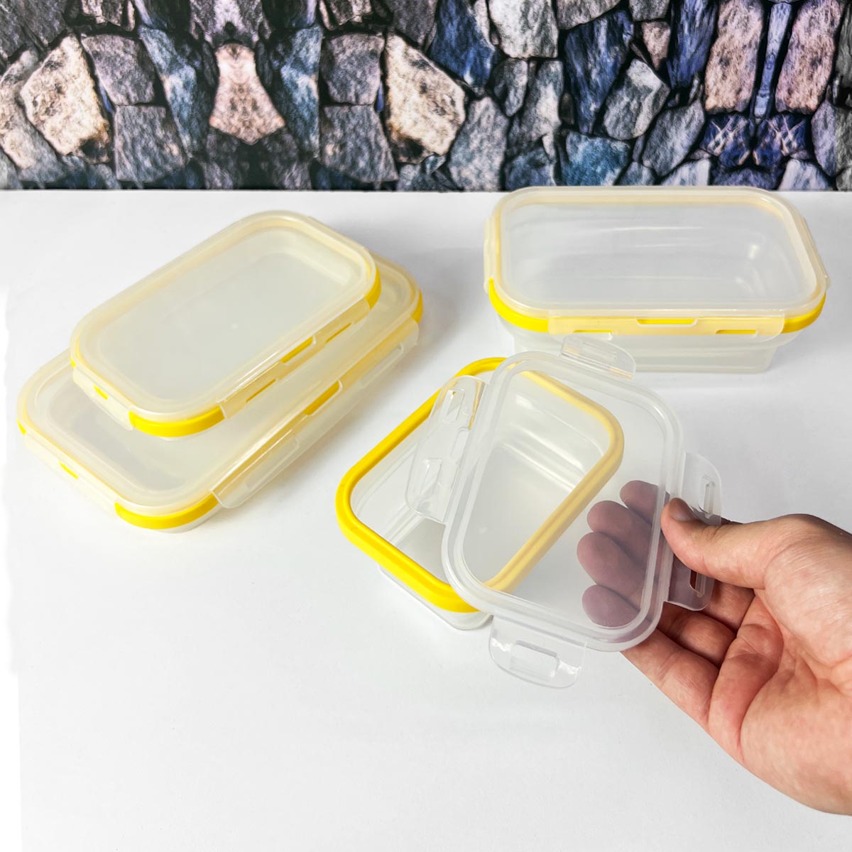 Miniatura 2 de Set x4 Porta Comidas Plegables ST3PR